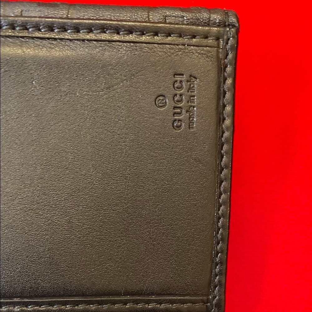 ♥️♥️SOLD♥️♥️ Black Guccissima Leather Embossed - Picture 9 of 12